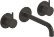 Hotbath Cobber - Wastafelmengkraan - zonder Waste - Laag - Geborsteld Zwart PVD - Inbouw - Messing - V03