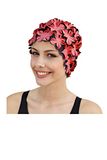 Fashy Badmuts voor dames, rood, eenheidsmaat EU