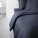 TRANKIELO® Dekbedovertrek 220 x 240 cm Katoen Marineblauw
