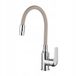 Kuchinox Keukenmengkraan Elza, staand, flexibele uitloop, beige/chroom