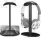 Support de casque - Barre de support en Aluminium - Pied en ABS - Noir - Pour gaming et bureau