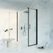 Fortifura Galeria Douchecabine - 60x140x200cm - profiel veiligheidsglas - antikalk - mat zwart
