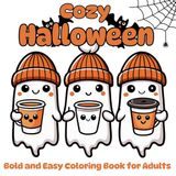 Cozy Halloween Coloring Book for Adults