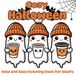 Cozy Halloween Coloring Book for Adults