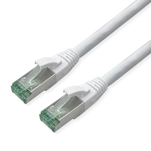 ROLINE Recycled Material 21.45.3266 netwerkkabel Wit 7 m Cat6a S/FTP