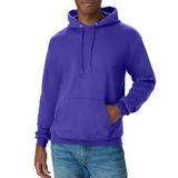 Hanes Heren EcoSmart Hoodie, Midweight Fleece, Pullover Hooded Sweatshirt, Paars, S