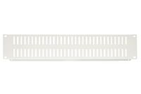 Geventileerd CIECO Geventileerd paneel 2U 19 inch grijs incl. schroeven