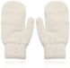 LGT JWLS Witte Gebreide Dameswanten - Luxe Konijnenbont Look