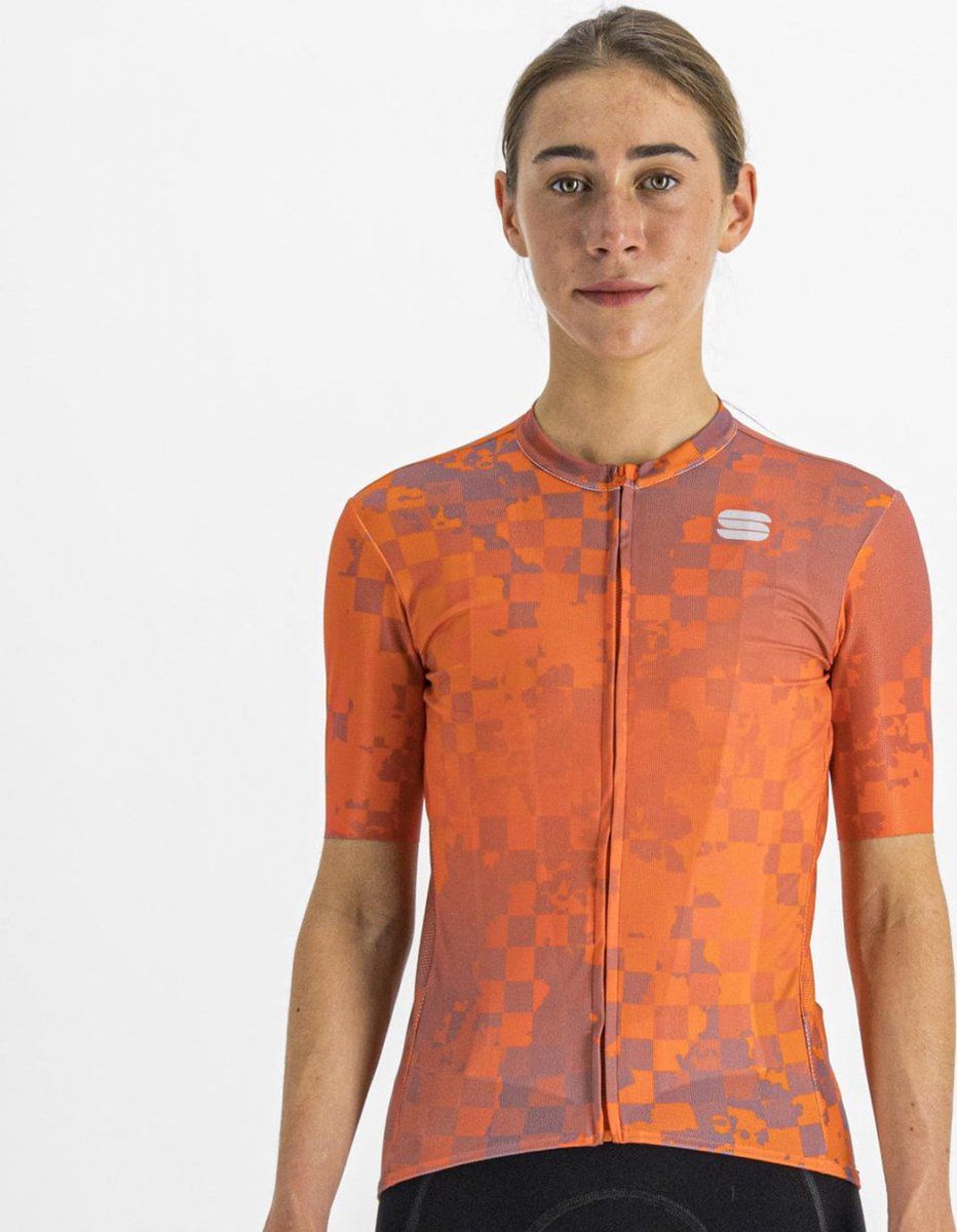 Sportful ROCKET Fietsshirt Dames Berry Blue Blue Sea - XL