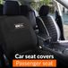 OEM Shenzhen Haorui Industrial Technology Co., Ltd. Luxe Stoelhoezer - Universeel - Zwart/Grijs