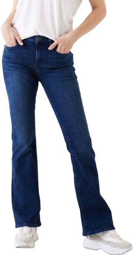 GARCIA Celia Flare Jeans Women Blue - Size W26 X L32