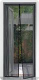 Unyqoos® Vliegengordijn - Deurhor - Transparant - Set van 2 - 220cm x 75cm - Zonder magneet - Met klittenband