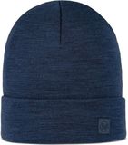 Buff Heavyweight Merino Beanie Senior Donkerblauw Unisex Volwassenen One Size