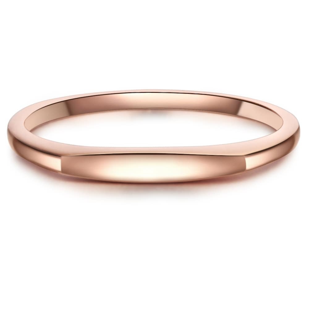 Glanzstücke München Glanzstücke München Zilveren ring Sterling zilver in Roségoud Ringen Dames