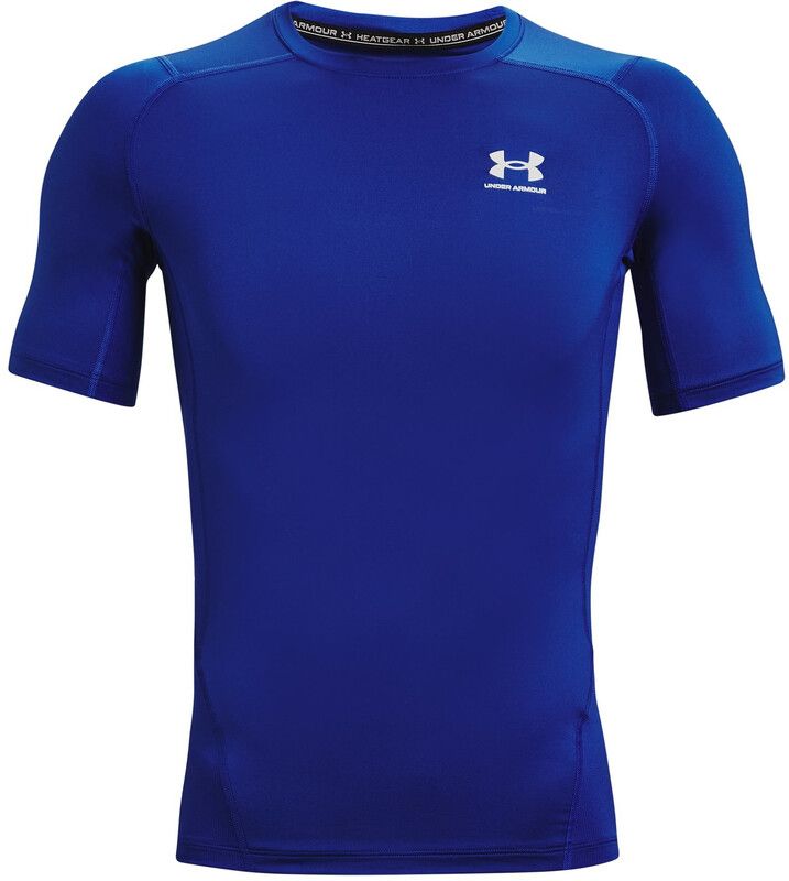 Under Armour HeatGear Armour Short Sleeve Shirt Men - royal-white