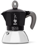 Bialetti Moka Induction Moka Express - 2 kops - Zwart/Zilver