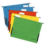 Herlitz Hängetasche A4 Kraftkarton farbig gesorteerd 5 stuks
