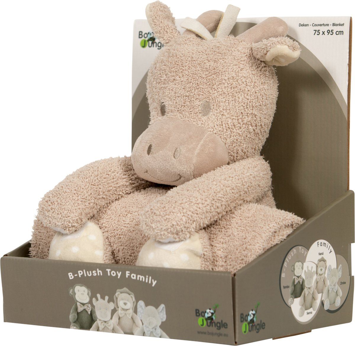 Bo Jungle B-plush toy with blanket Senna the Giraffe