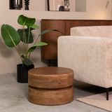 LABEL51 Milly Salontafel - Bruin - Hout - 50 cm