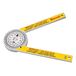 Starrett ProSite 505P-7 Hoekzoeker met twee lasergegraveerde schalen - ideaal voor timmerlieden, loodgieters en doe-het-zelf woningverbetering - 17,8 cm smal kunststof
