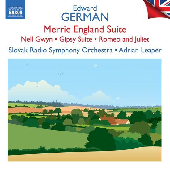 Merrie Naxos Slovak Radio Symphony Orchestra, Adrian Leaper - German: Merrie England Suite - British Light Music, Vol. 1 (CD)