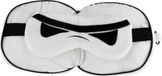 Relaxeazzz Coussin de voyage et masque de sommeil The Original Stormtrooper Rond - Blanc/Noir