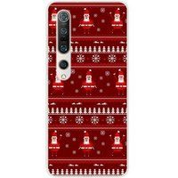 1001 coques Xiaomi Bedrukt siliconen hoesje compatibel met Xiaomi Mi 10, Xiaomi Mi 10 Pro pull de noel santa