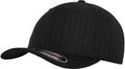 Flexfit Urban Classics Pinstripe Flexfit Pet S/M Zwart/Wit