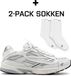 Dutch'D Arena White Silver Sneakers Maat 44