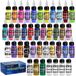 Airbrush Airbrush-verfset met 36 kleuren en verdunningsmiddelen