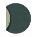 LIND DNA Set de table circle réversible Nupo XL 1 pièce Vert foncé-vert olive