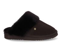 Warmbat Flurry Suede Dames Sloffen - Bruin