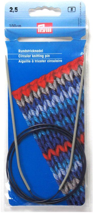 Prym Rondbreinaalden 2.5mm Grijs