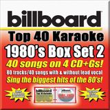 Bertus Distributie Party Tyme Karaoke: Billboard 1980's Top 40 Karaoke Box Set, Vol. 2
