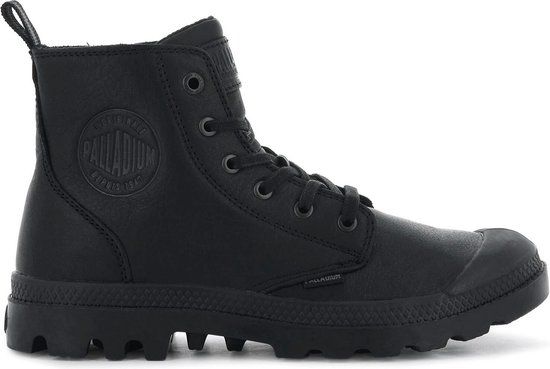 Palladium Pampa Zip Leather Men's Boots - Black - Size 43