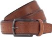 Vanzetti Leren Riem Leather Belt W100 Cognac Lichtbruin