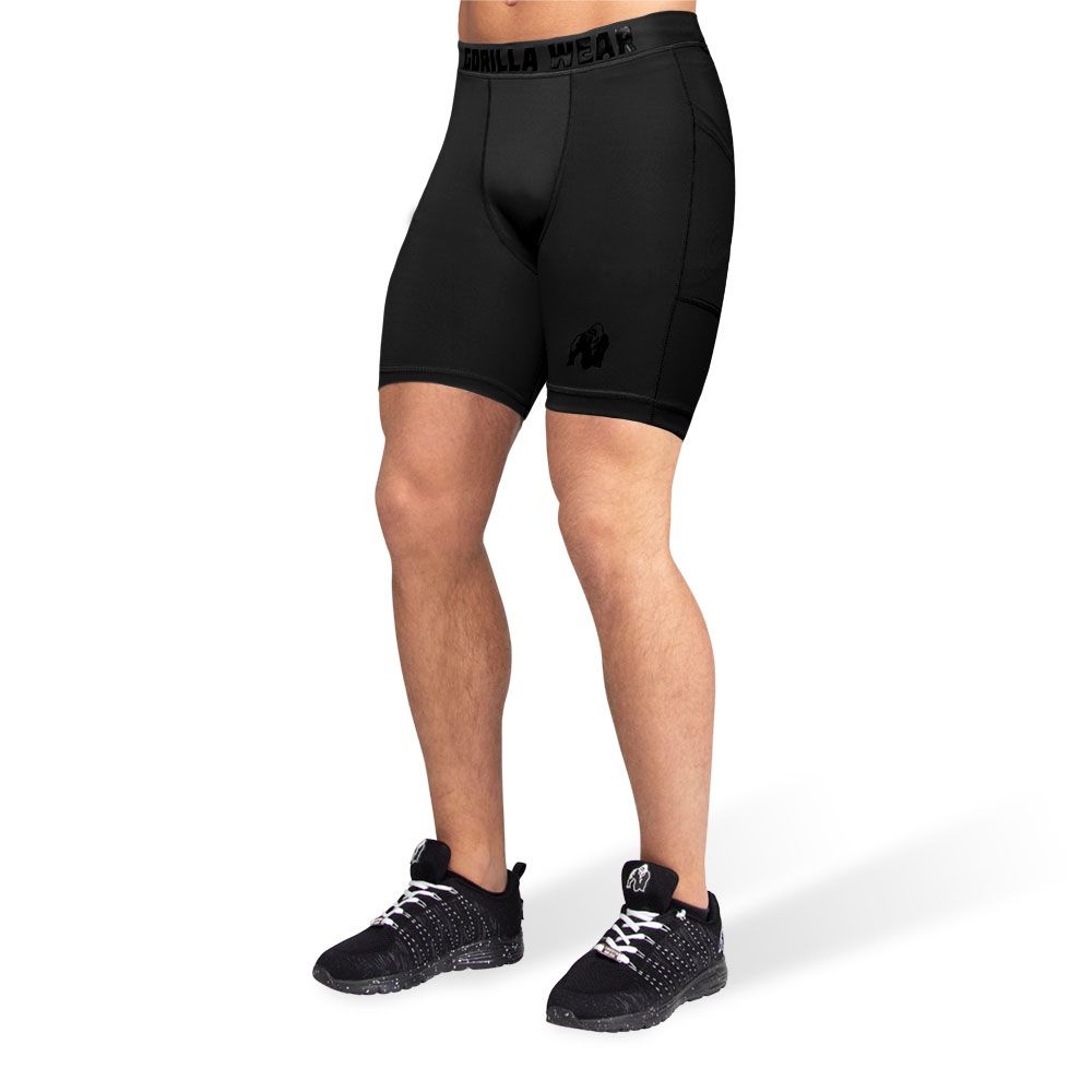 Gorilla Wear Smart Shorts - Zwart - S