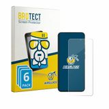 BROTECT Screenprotector 6 Stuks voor Blackview Wave 10 Beschermglas Transparant