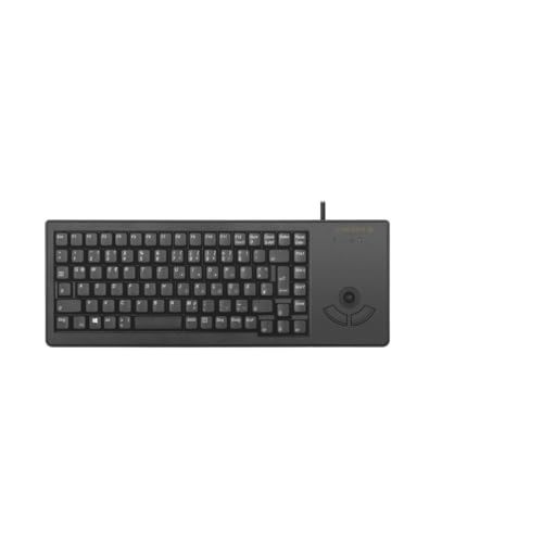 Cherry XS Trackball toetsenbord USB QWERTY Scandinavisch Zwart