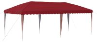 vidaXL Pop-up Feesttent 575 x 290 x 245 cm Bordeauxrood