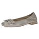 Caprice Dames Ballerina 9-22105-42 219 G-breedte Maat: 39 EU