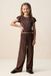 Sissy-Boy Gouden plissé jumpsuit