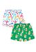 Lousy Livin Boxershorts jaune / vert / rouge / blanc