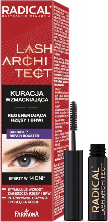Farmona Radical Lash Architect verstevigende behandeling die wimpers en wenkbrauwen regenereert 5ml