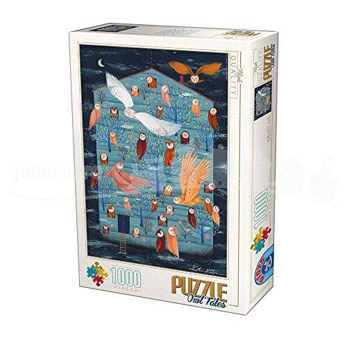 D-Toys Puzzle 5947502875970/OT 02 1000 stuks Uiltalen, veelkleurig