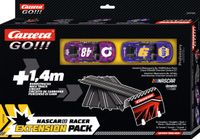 Carrera GO!!! Racebaanonderdeel - GO!!! Nascar Rr Uitbreidingsset - 2x Camaro NextGen ZL1 - 1,4m. - 5 Baandelen onderdeel