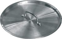 Vogue Deksel voor Middelhoge Kookpan 28.5cm Aluminium Zilver