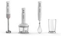 Merkloos Pimer Staafmixer blender mixer - 3-in-1 - 700 W - 2 snelheden - Roestvrij staal - Wit