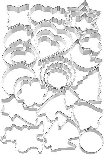 Kaiser Cookie Cutters Kerstmis 25-delig | Koekjessnijder | Koekjes en Fondant