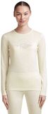 Icebreaker 200 Oasis Sunrise Summit Manches Longues Couche de Base Beige XS Femme